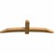 Ekena Millwork Bellingham Rough Sawn Timber Gable Bracket, Western Red Cedar, 84"W x 24"H x 4"D x 6"F, 7/12 Pitch GBW084X24X0406BEL00RWR - alternate 4